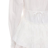 Lace Puff Shirt