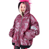 Punk fade bomber
