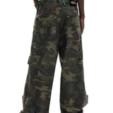 Camouflage Torn Pants