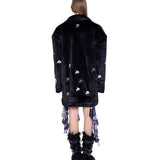 Metal P Fur Coat