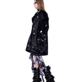 Metal P Fur Coat