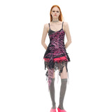 Metallic Punk Dress