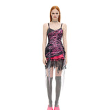 Metallic Punk Dress