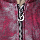 Punk fade bomber