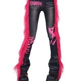 Punk Fur Jeans