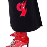 Red flame coat