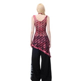 Slash Mesh Dress