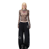 Leopard Glove Top