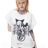 Leopard Mesh Tee