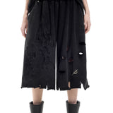 Raw Edge Shorts