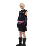 Cut-Out Hoodie Dress