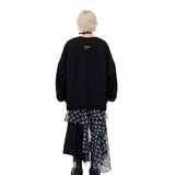 Alien Cat Midi Skirt