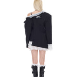 Off-Shoulder Blazer