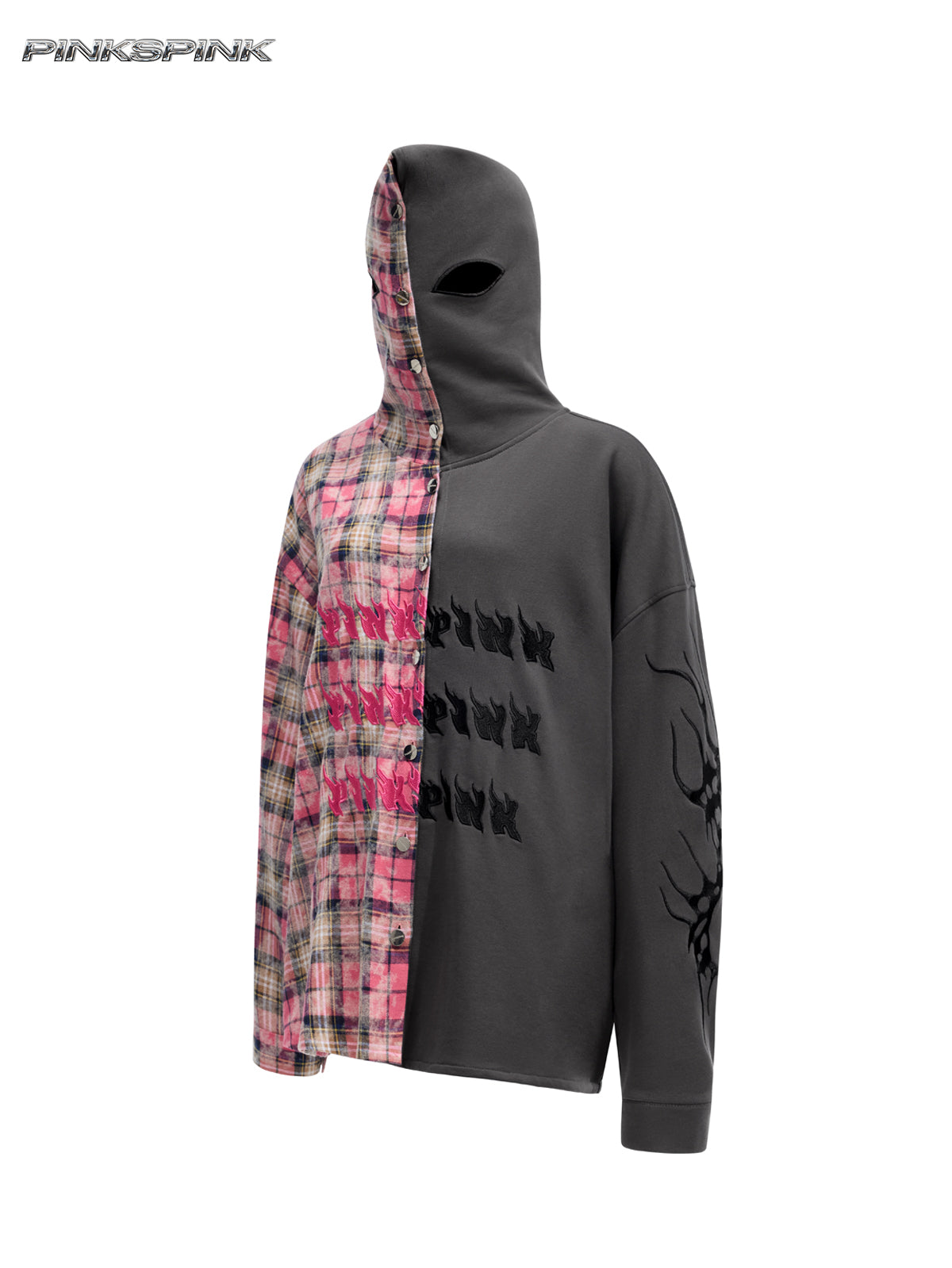Split Hoodie Shirt