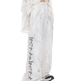 Distressed pants