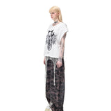 Leopard Mesh Tee