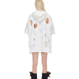Distressed hoodie