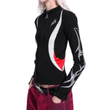 Racing Zip Top