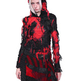 Wrapped Mesh Hoodie