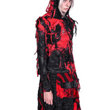 Wrapped Mesh Hoodie