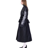 Black Leather Coat