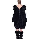 Reversible Fur Cardigan