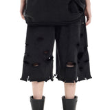 Raw Edge Shorts