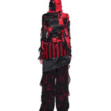 Wrapped Mesh Hoodie