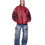 Distressed Moto Jacket