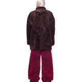 Caramel Suede Touch Coat