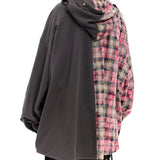 Split Hoodie Shirt