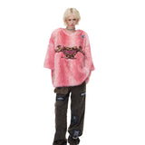 Leopard Heart Fur Tee