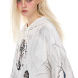 Distressed hoodie