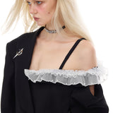 Off-Shoulder Blazer