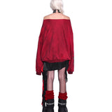Raw Edge Sweatshirt