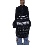 Reversible Fur Cardigan