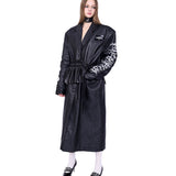 Black Leather Coat