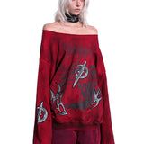 Raw Edge Sweatshirt