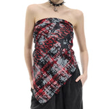 Retro Plaid Bandana