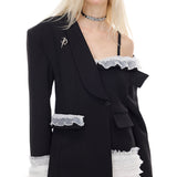 Off-Shoulder Blazer
