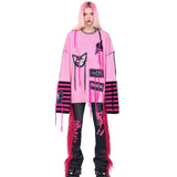 Patchwork Punk Sweater