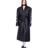 Black Leather Coat