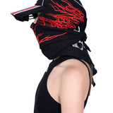 Scarfed Visor Cap