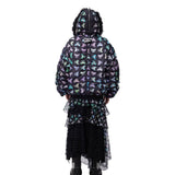 Alien Cat Midi Skirt