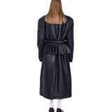 Black Leather Coat