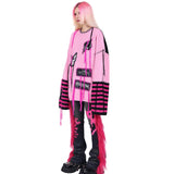 Patchwork Punk Sweater