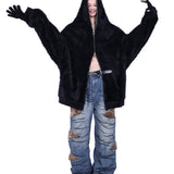 Reversible Fur Cardigan