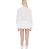 Lace Puff Shirt