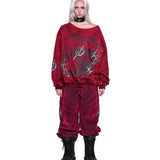 Raw Edge Sweatshirt