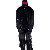 Metal P Fur Coat